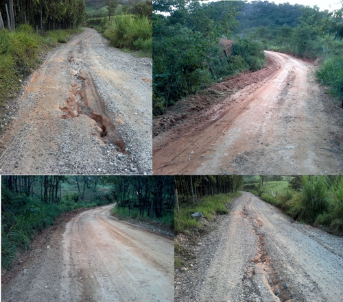 Moradores reclamam de estrada para AMADEU LACERDA e denunciam privilégios para acesso às fazendas de TATÃO DA LAMAR e DOMINGOS SÁVIO A estrada com buracos é que os moradores reclamam. A lisinha, é a que dá acesso às fazendas de Domingos e Tatão, segundo denunciante.